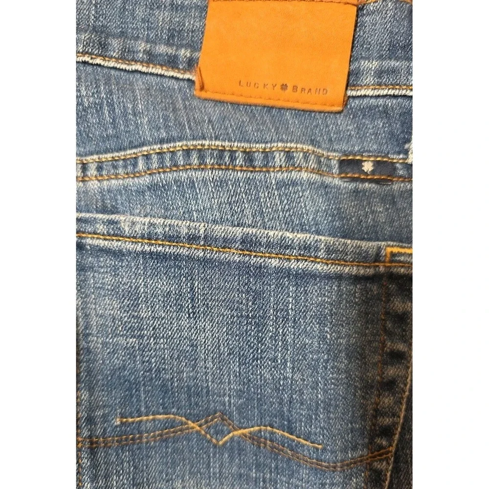lucky brand sienna cigarette Distressed Jeans- Size 4/27 (Inseam 29)  The Saved Collection 3% other fibers My Fitting with Lucky Brand